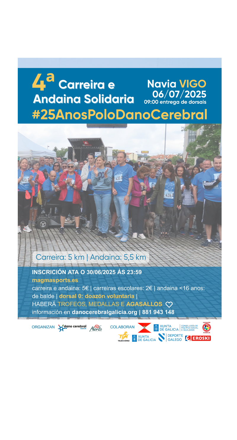 CARREIRA E ANDAINA SOLIDARIA “POLO DANO CEREBRAL”