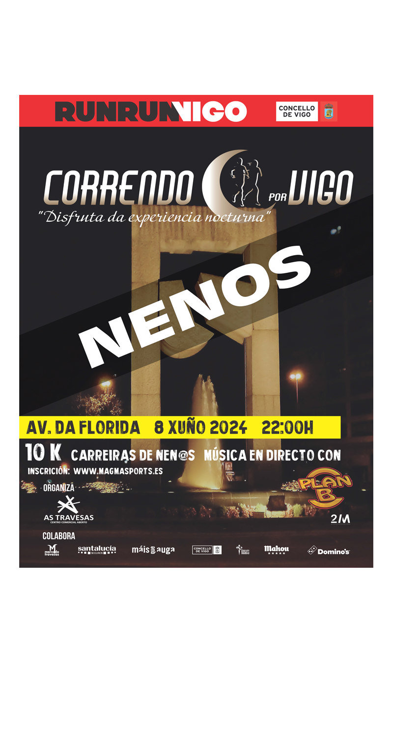 VIII NOCTURNA CORRENDO POR VIGO NENOS