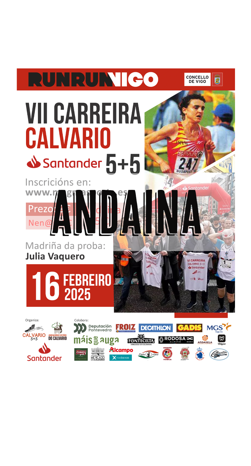 CALVARIO 5+5 BANCO SANTANDER ANDAINA