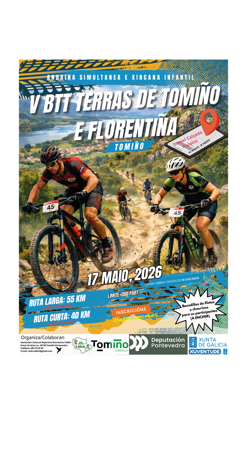 V BTT TERRAS DE TOMIÑO E FLORENTIÑA