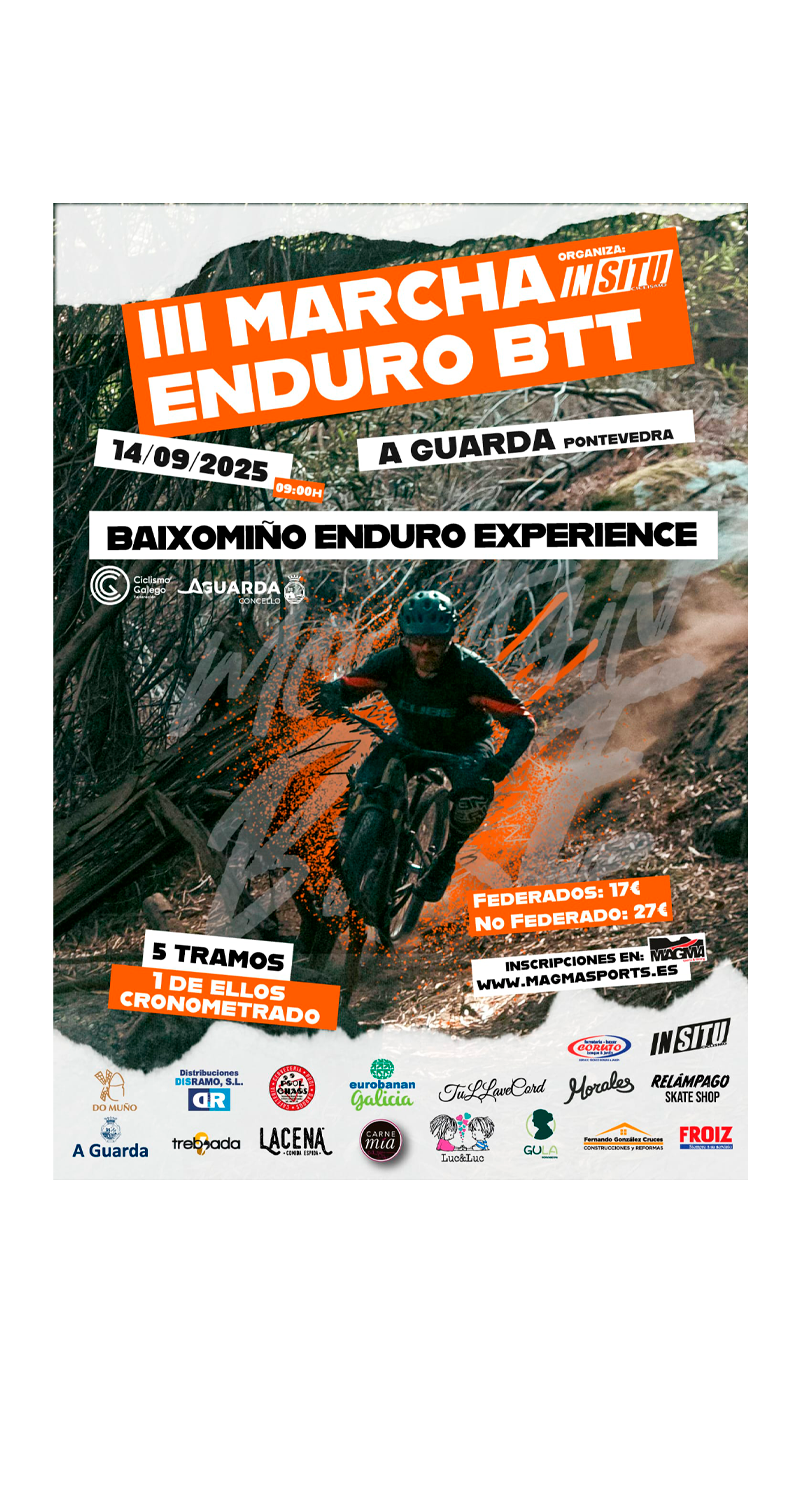 III BTT BAIXO MIÑO ENDURO EXPERIENCE