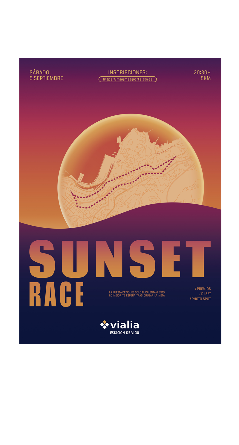 VIALIA SUNSET RACE