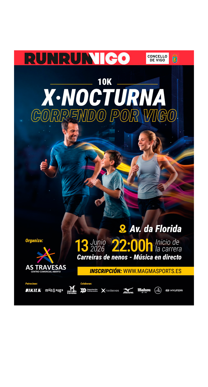 X NOCTURNA CORRENDO POR VIGO