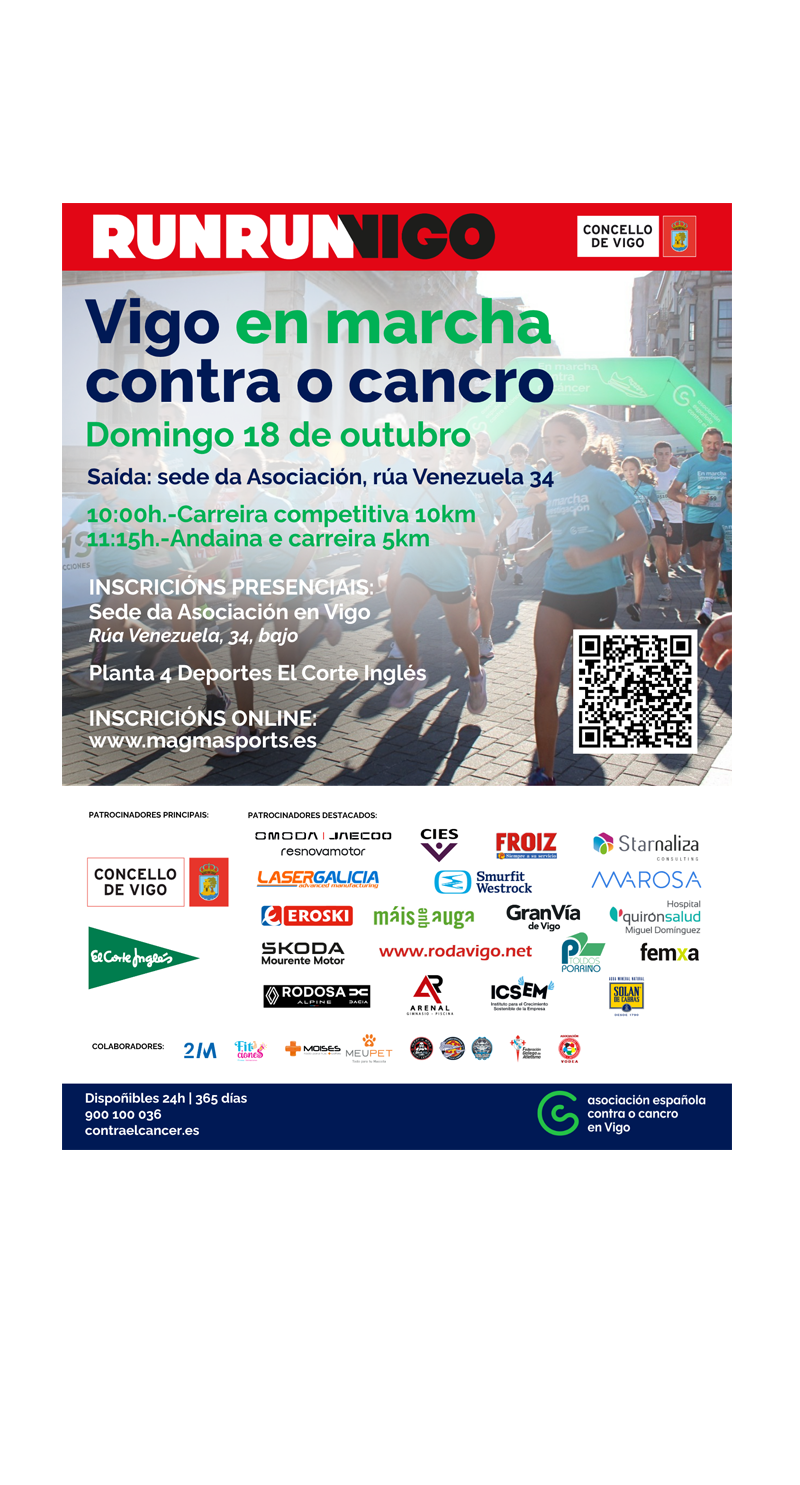 Vigo en Marcha contra o Cancro