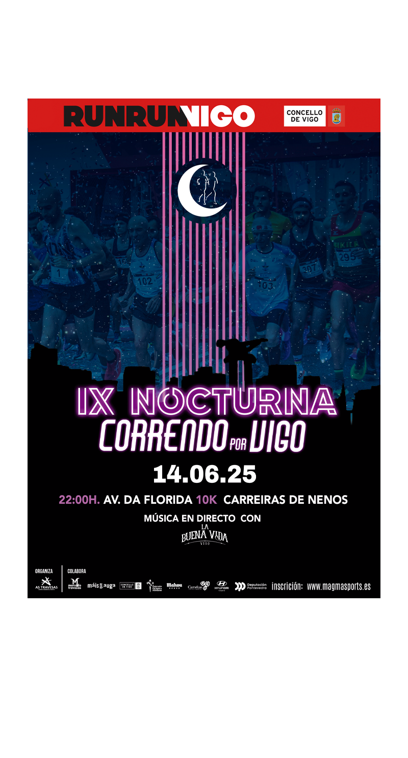 IX NOCTURNA CORRENDO POR VIGO ADULTOS