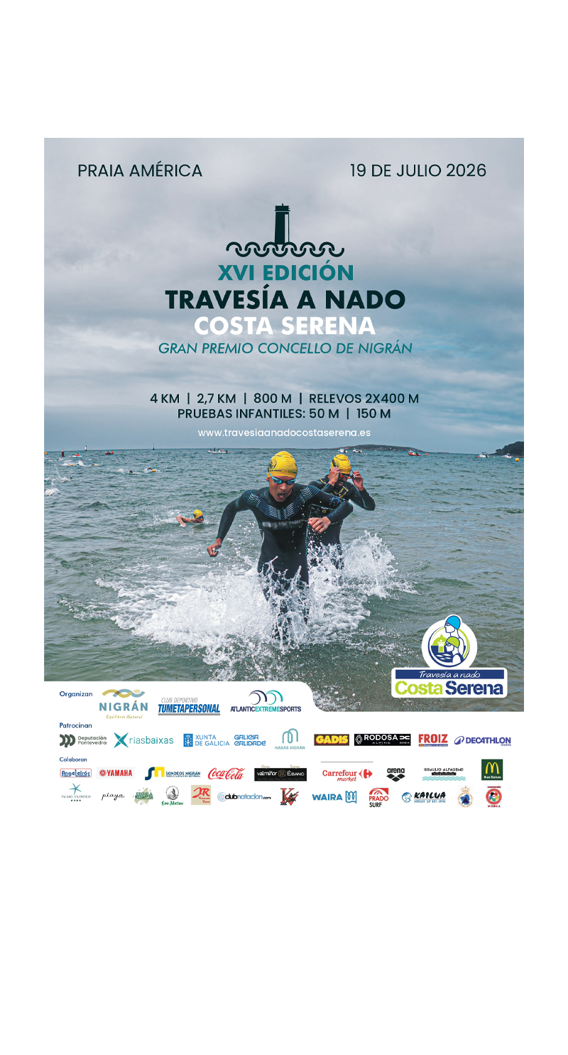 XVI TRAVESÍA A NADO COSTA SERENA-GRAN PREMIO CONCELLO DE DE NIGRÁN