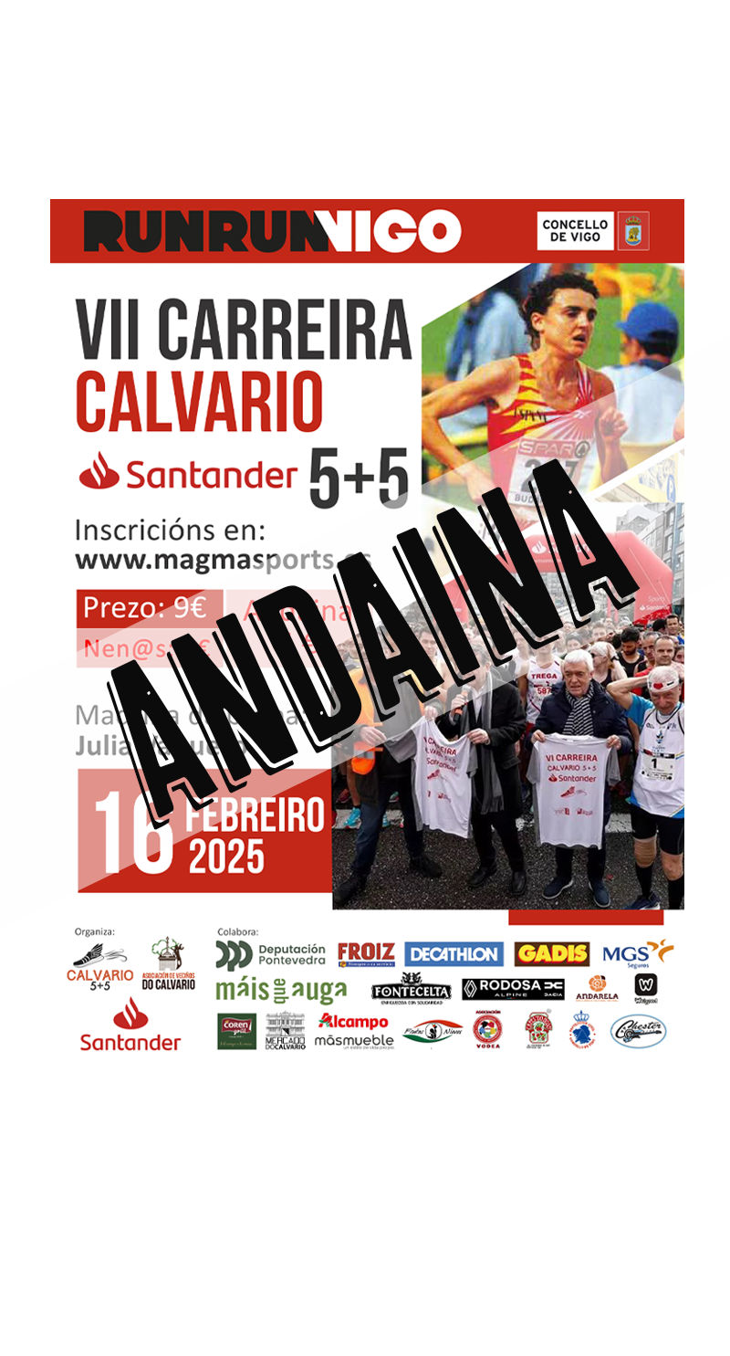 CALVARIO 5+5 BANCO SANTANDER ANDAINA