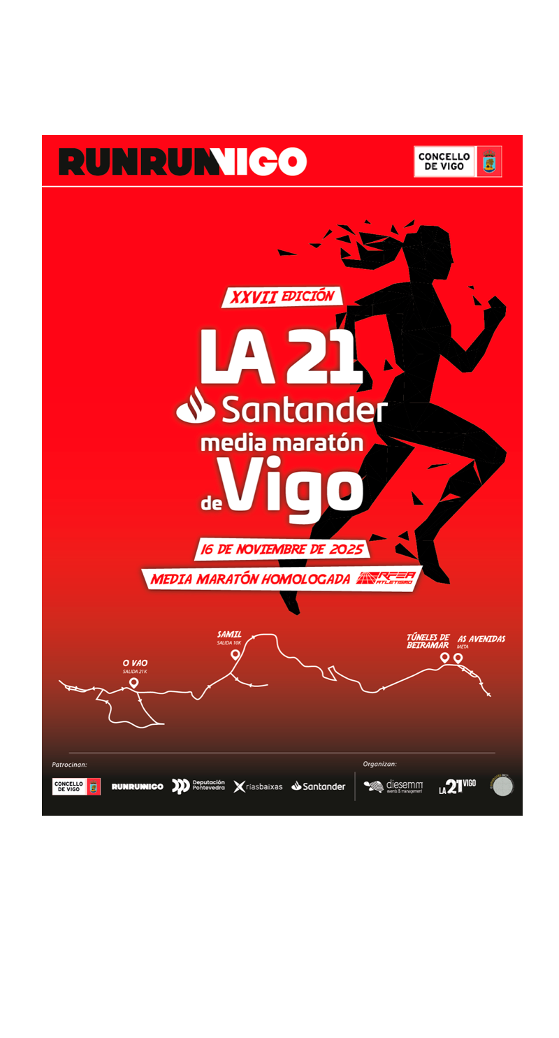 LA21 SANTANDER MEDIA MARATÓN DE VIGO